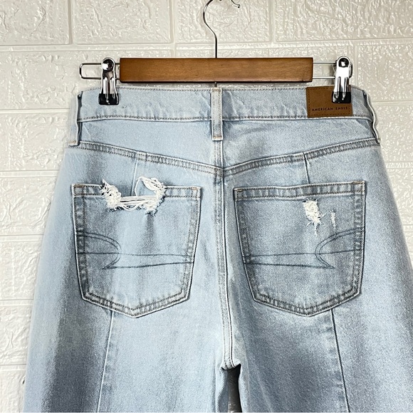 American Eagle Stretch '90s Skinny Jean Stretch Light Wash size 4 - Picture 5 of 11